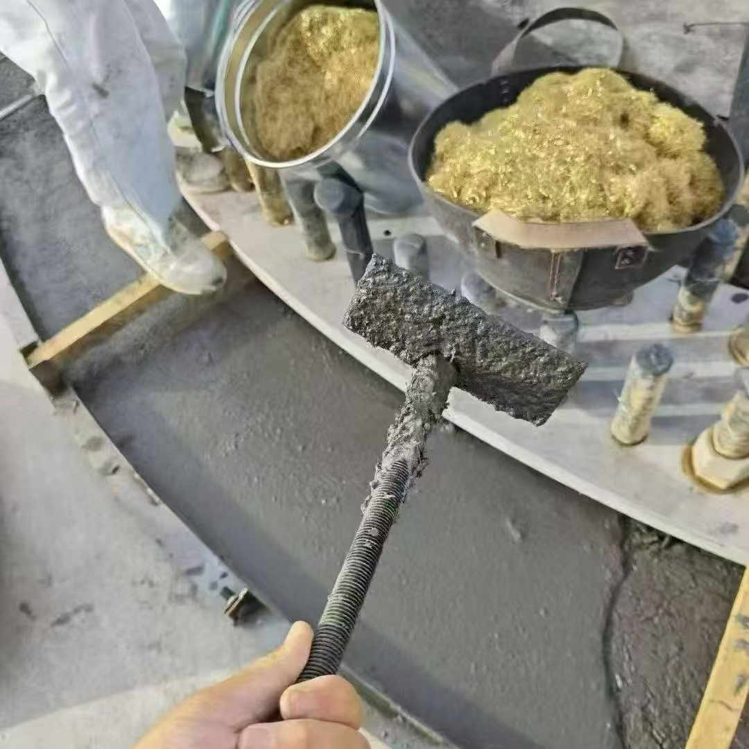 凤庆C120钢纤维高强无收灌浆料 轧机压缩机汽轮机发电机锻压设备底座灌浆材料